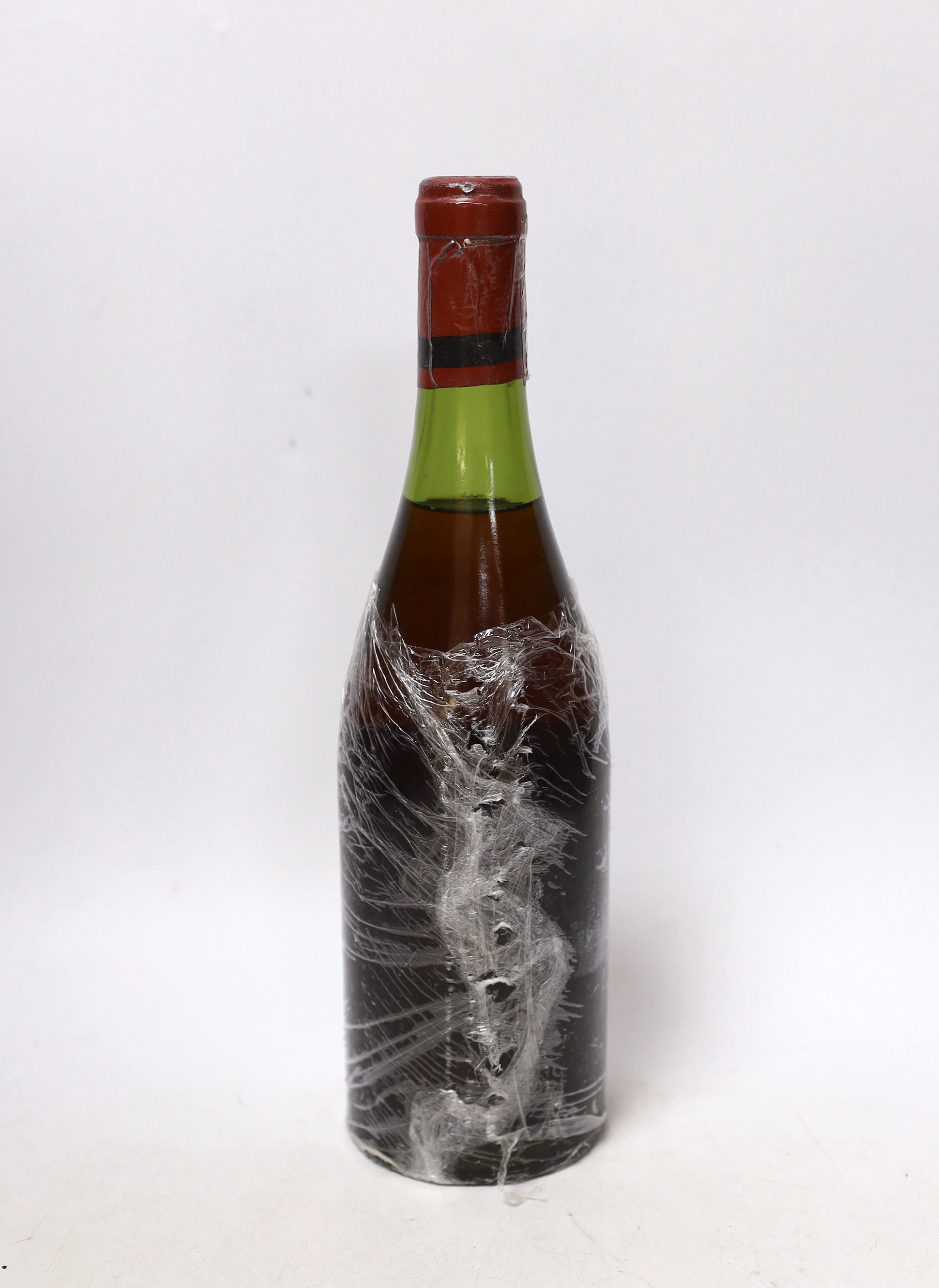 A bottle of La Tache Romanée-Conti 1967, No.13793